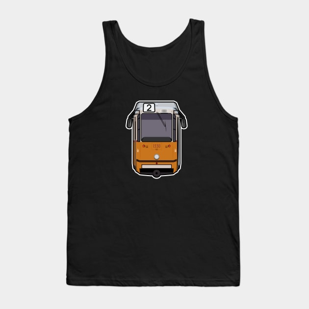 KCSV-7 BUDAPEST Tank Top by MILIVECTOR